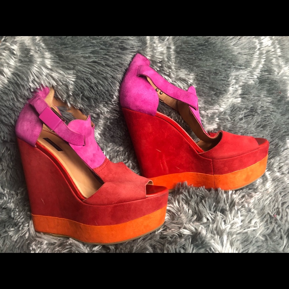 Kurt Geiger London Designer Wedge Sandals